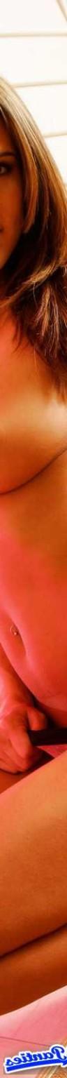 18P Misty sheer pink panties topless
