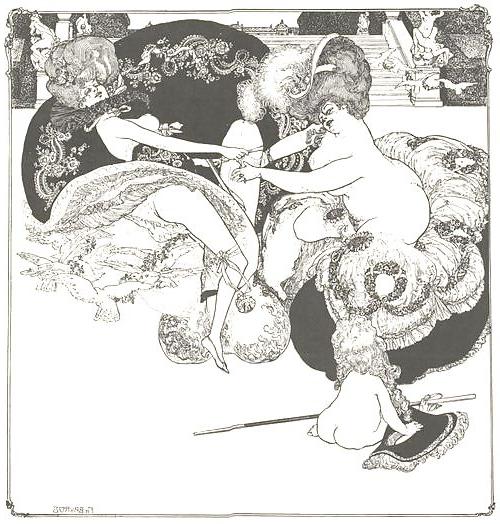 25P Ornamental and Voluptuous Art Nouveau  1 - Franz von Bayros