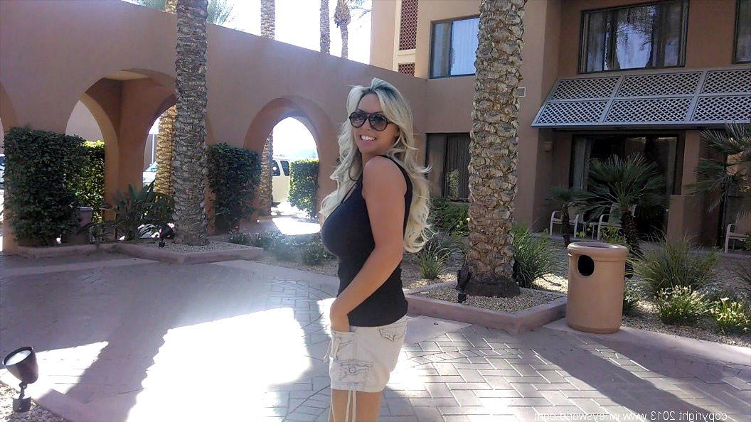 12P Hot blonde Wifey sucking another dick with cum