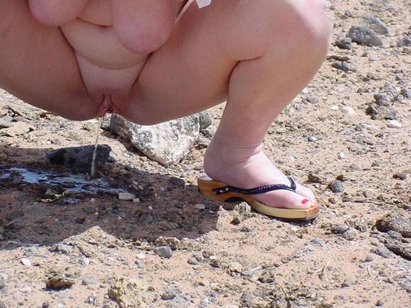 16P super flashing mature pussies outdoor