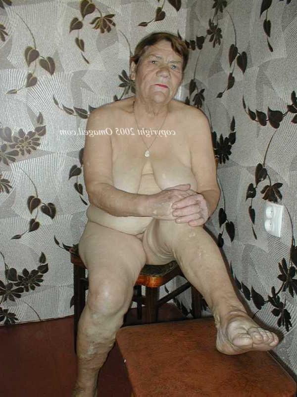 16P wrinkled and hairy old grannies