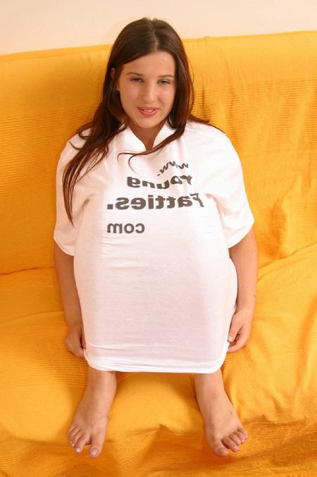 16P Cute chubby schoolgirl shows everything