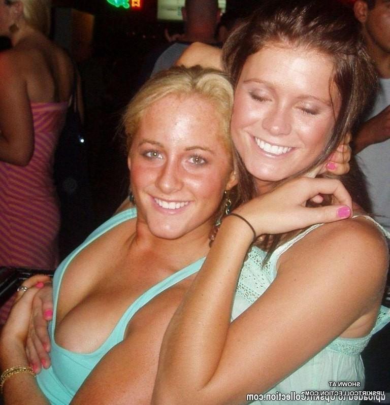 15P Hard nipples peeking in raunchy downbouse pics