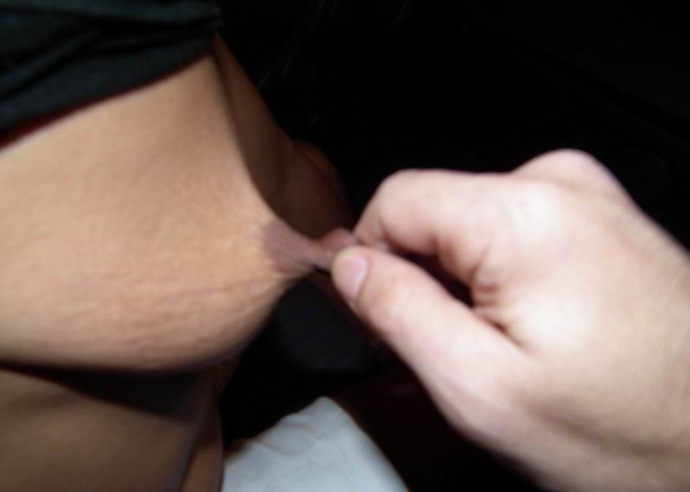 15P saggy nipples bound and squizing