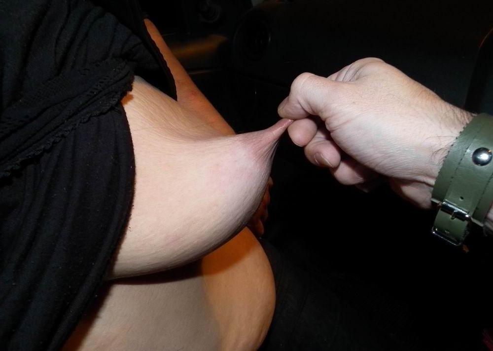 15P saggy nipples bound and squizing