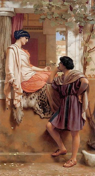 22P Painted Ero and Porn Art 19 - John-William Godward