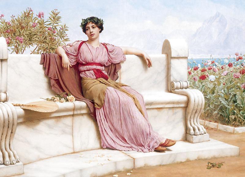 22P Painted Ero and Porn Art 19 - John-William Godward