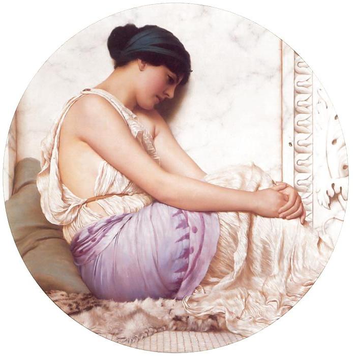 22P Painted Ero and Porn Art 19 - John-William Godward