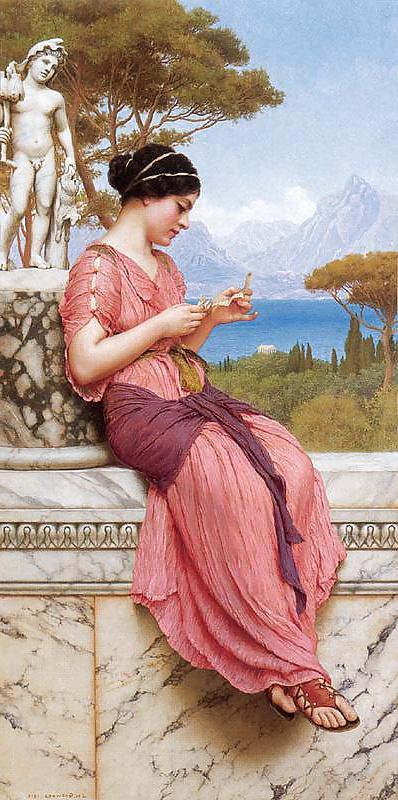 22P Painted Ero and Porn Art 19 - John-William Godward