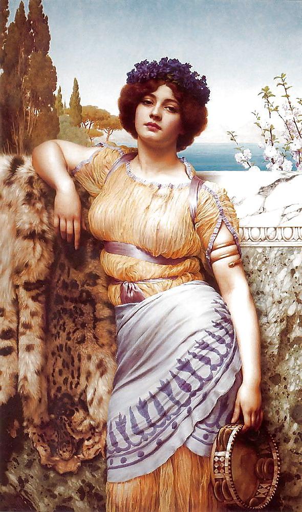22P Painted Ero and Porn Art 19 - John-William Godward