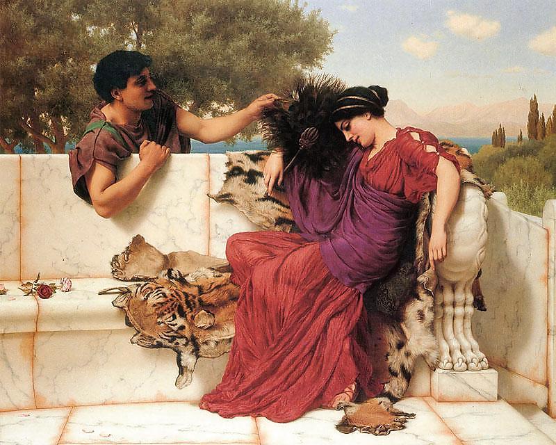 22P Painted Ero and Porn Art 19 - John-William Godward