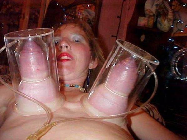 14P Extremely pumped pussies and boobs