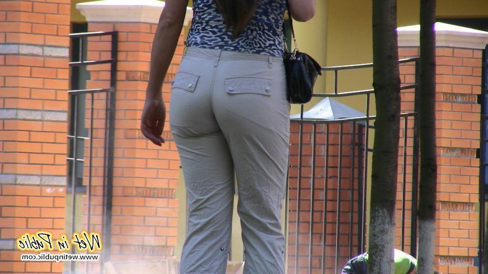 10P Chick needs fresh panties asap after wetting herself in a public park