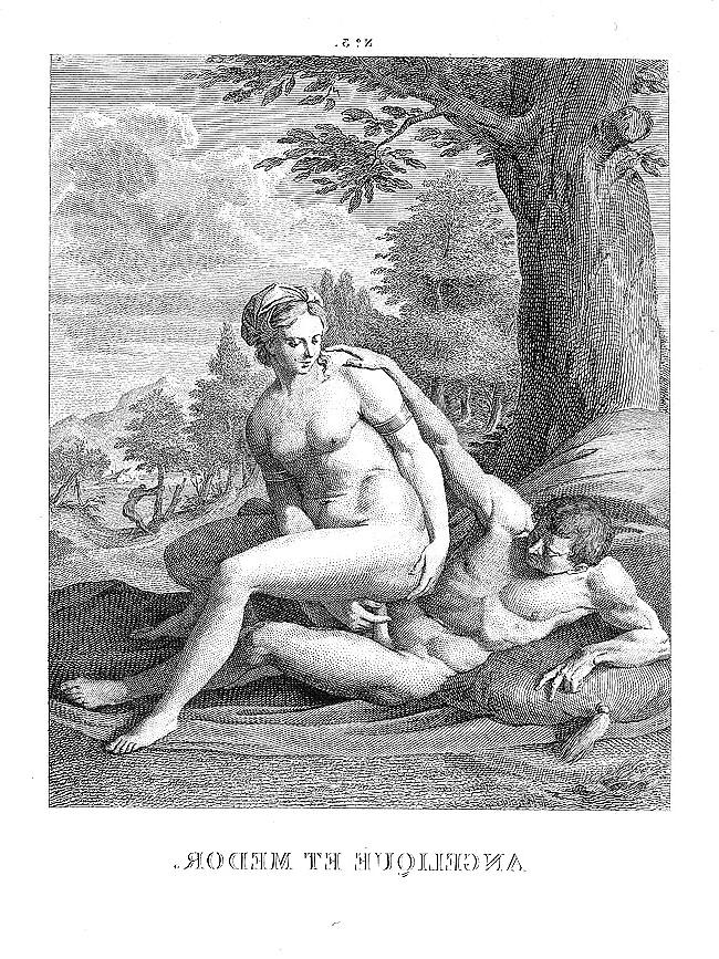 19P Printed Ero and Porn Art 4 - Agostino Carracci