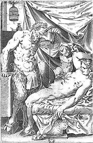 19P Printed Ero and Porn Art 4 - Agostino Carracci
