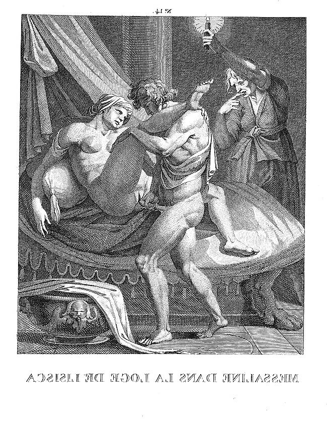 19P Printed Ero and Porn Art 4 - Agostino Carracci