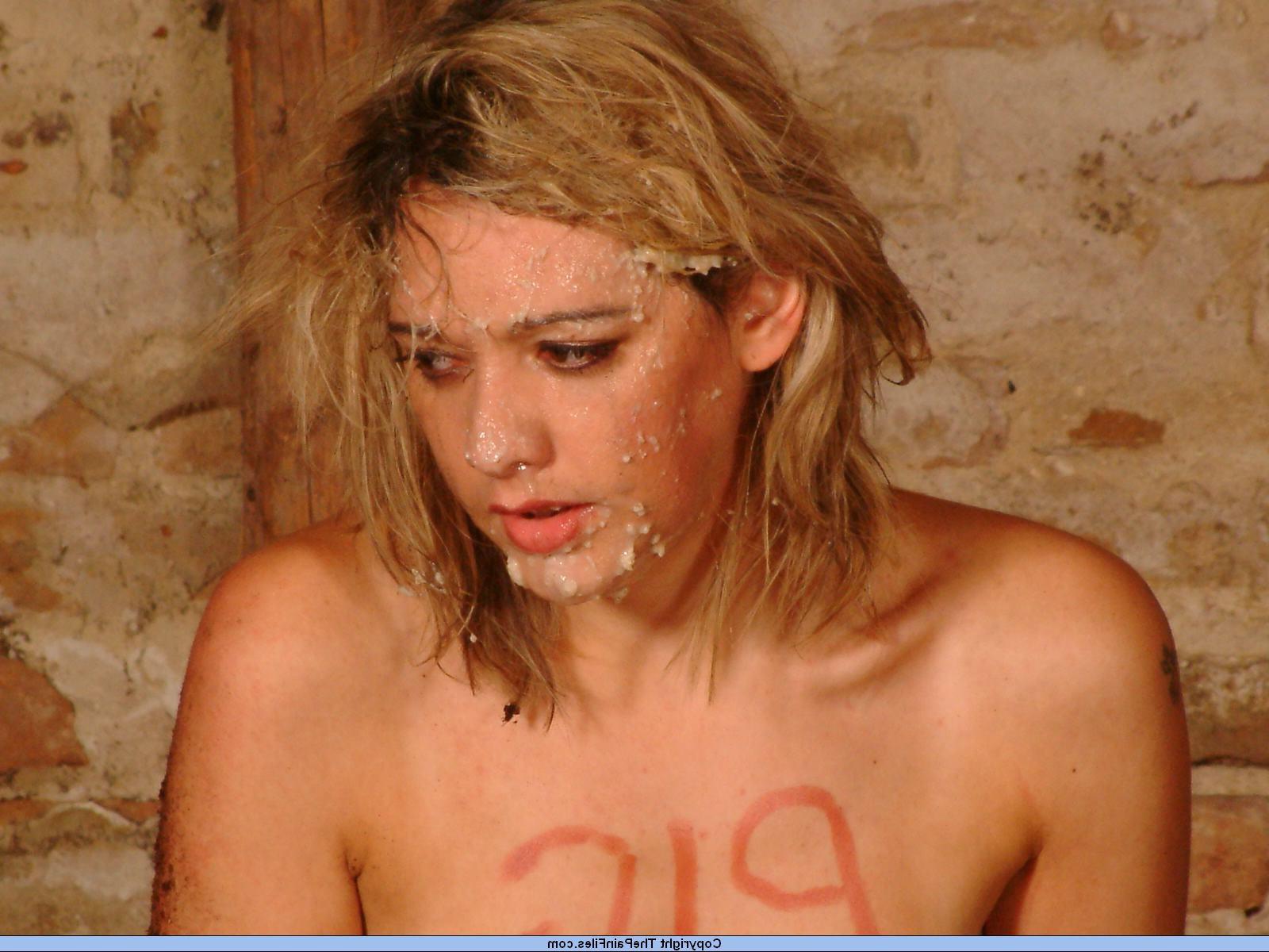 16P Extreme humiliation of filthy Emma Louises in pain