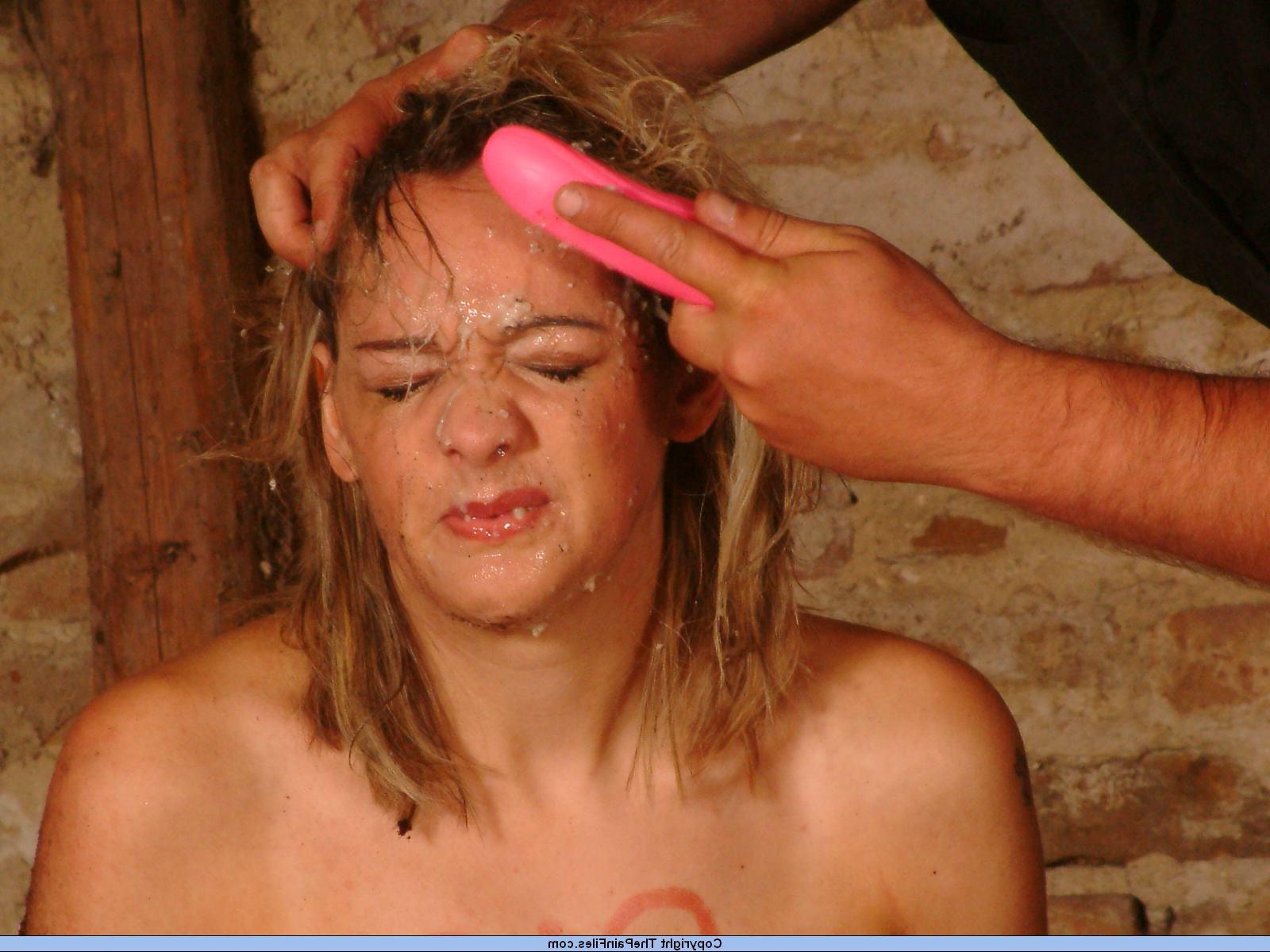 16P Extreme humiliation of filthy Emma Louises in pain