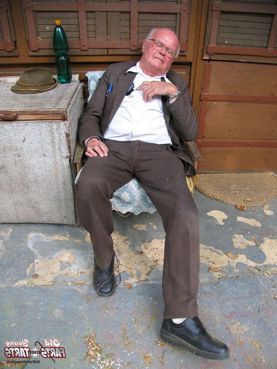 14P Nasty old grandpa loves to play with some fresh teen pussy