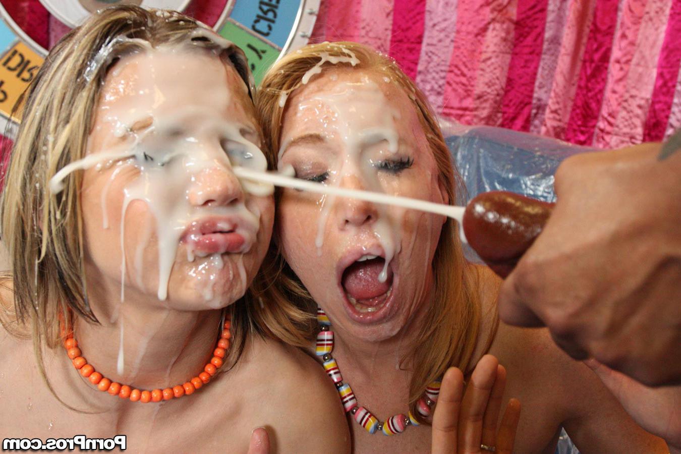 16P Black dude with monster cock fucks two nasty filthy blondes.