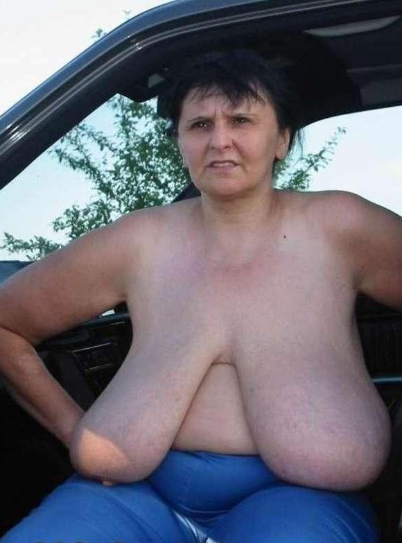 16P Ugly  weird shaped boobs