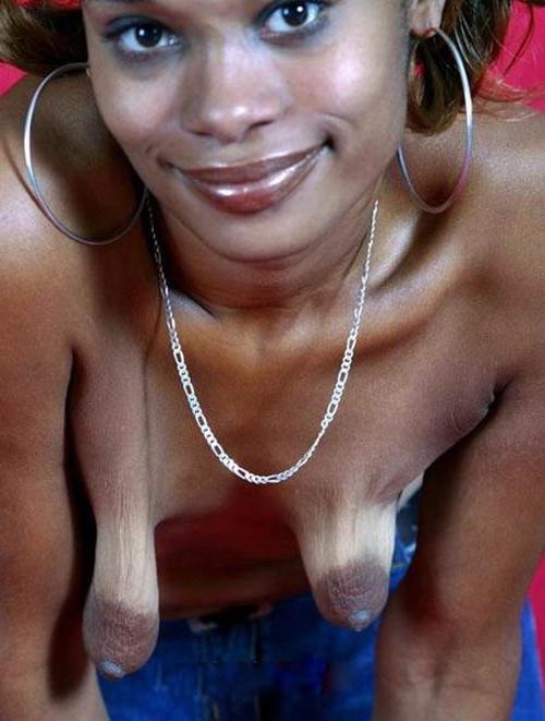 16P Ugly  weird shaped boobs