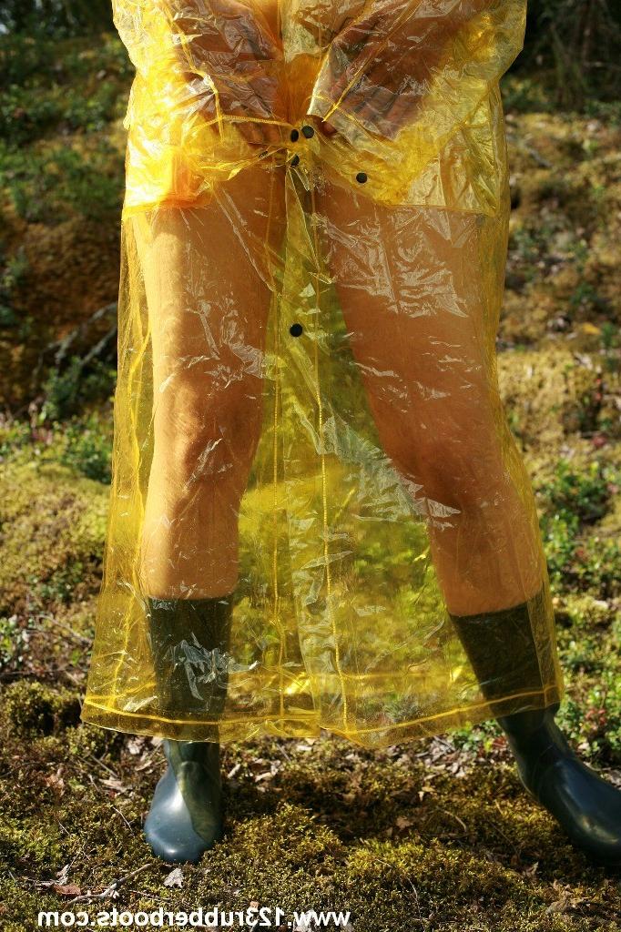 20P Sexy rubber plastic rain wear