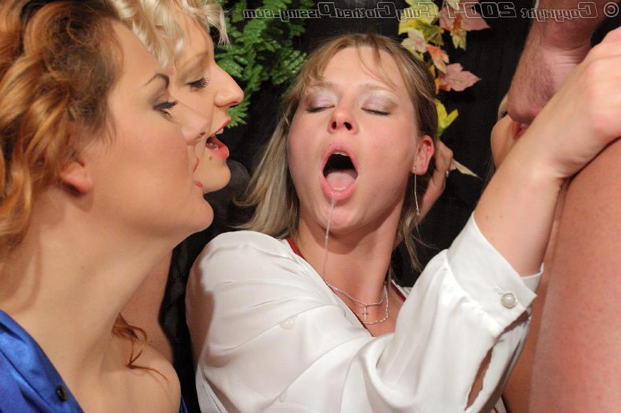 16P Piss drinking bitches having fun