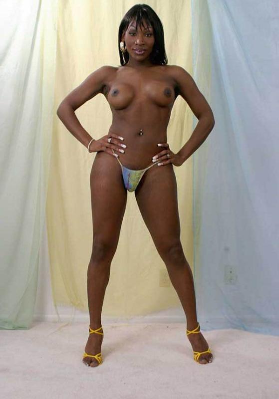 20P Awesome black tranny in nasty dress