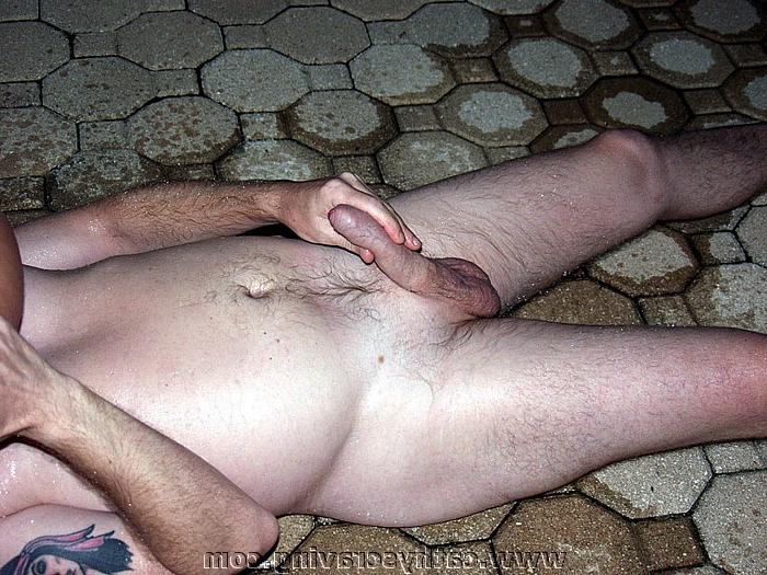 19P Horny chicks peeing on guy with weird cum fetish