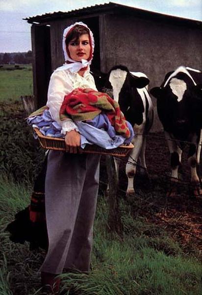 16P Dutch seventies farm girl peeing and fucking hard