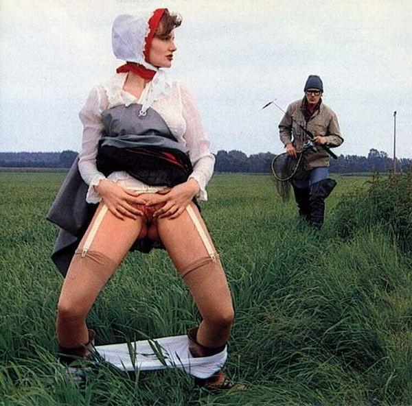16P Dutch seventies farm girl peeing and fucking hard