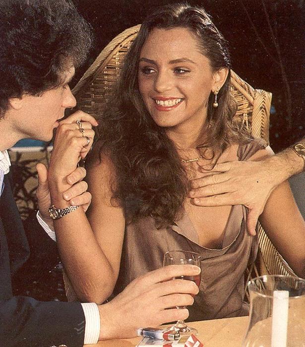 13P Sexy eighties lady fucked by two retro dicks