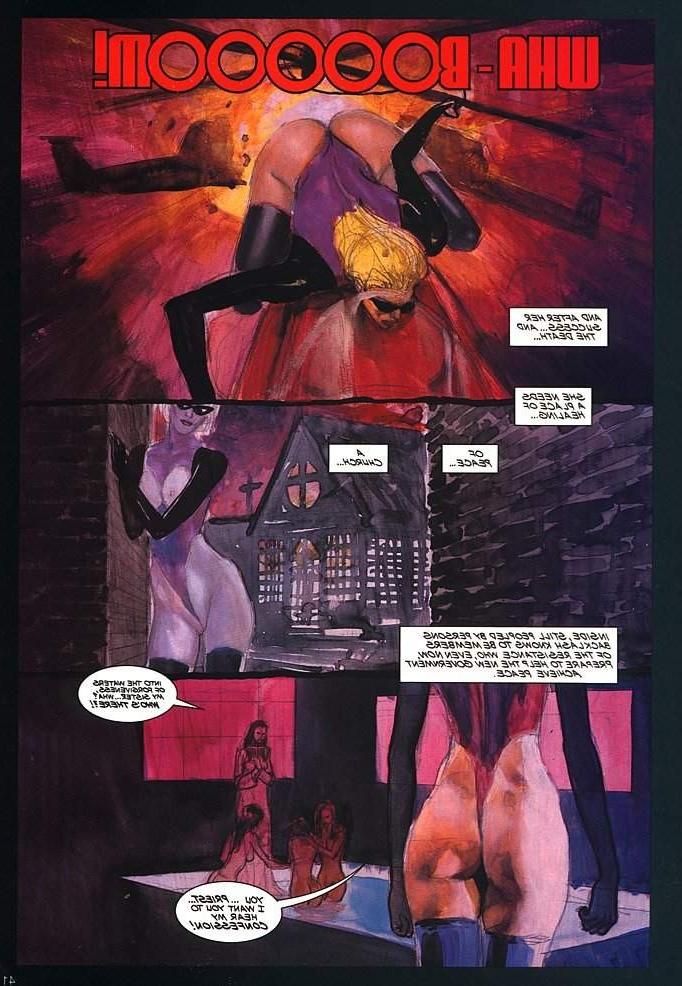 15P bizarre future sex comic