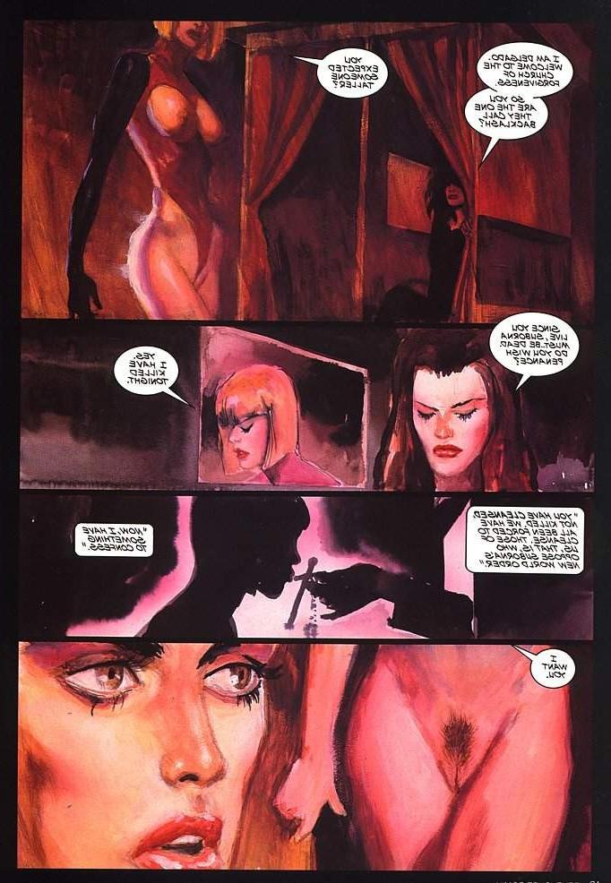 15P bizarre future sex comic