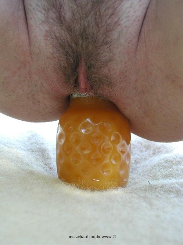 16P amateur bizarre bottle insertion