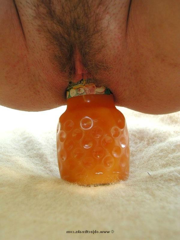 16P amateur bizarre bottle insertion