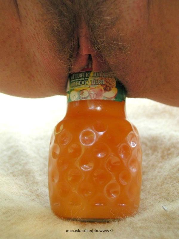 16P amateur bizarre bottle insertion