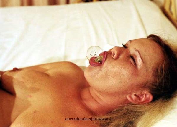 16P amateur bizarre bottle insertion