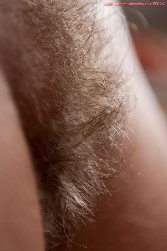 16P Hairy blonde amateur spreading her sweet furry muff