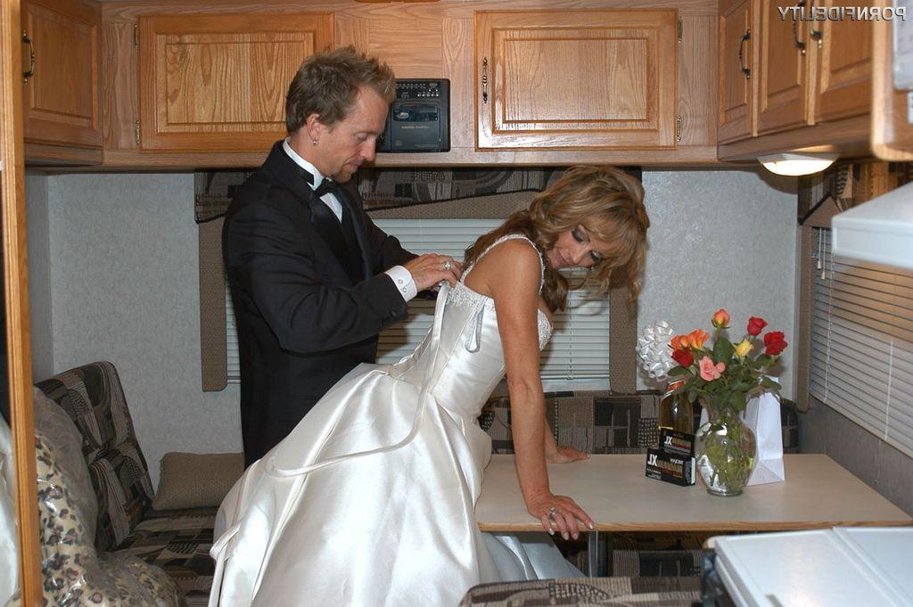 16P Shayla LaVeaux in her trailer park wedding night