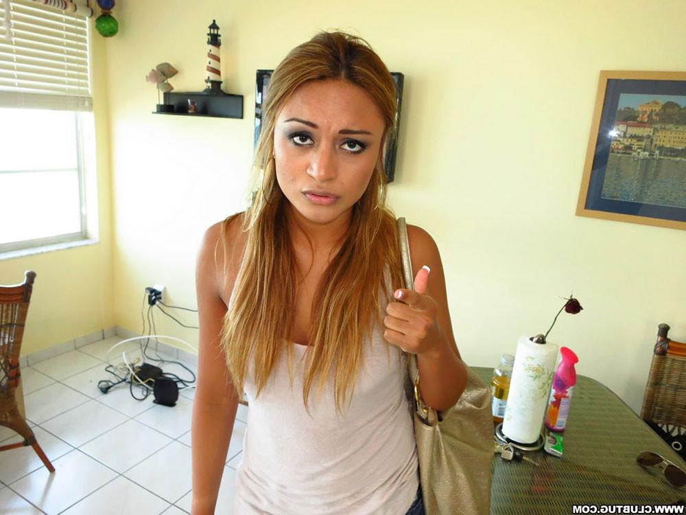 12P Natalia Robles plays with a monster cock