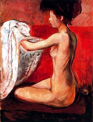 15P Painted Ero and Porn Art 18 - Edvard Munch 