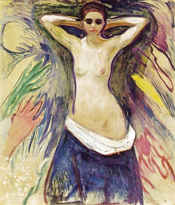15P Painted Ero and Porn Art 18 - Edvard Munch 