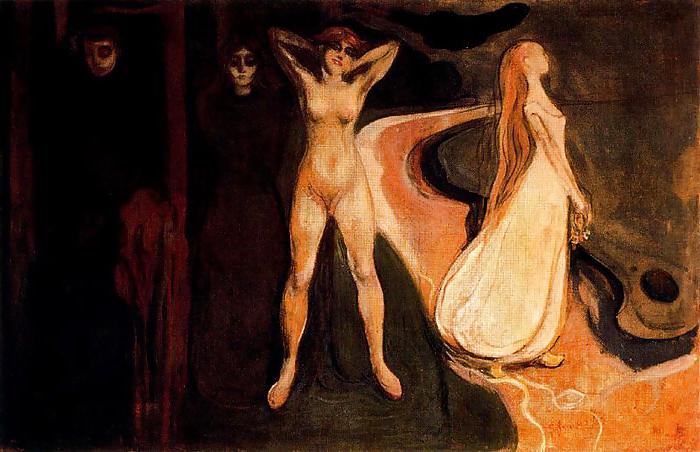 15P Painted Ero and Porn Art 18 - Edvard Munch 