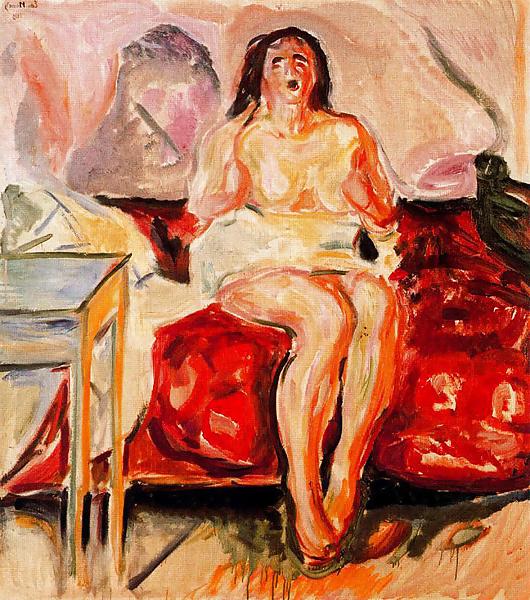 15P Painted Ero and Porn Art 18 - Edvard Munch 