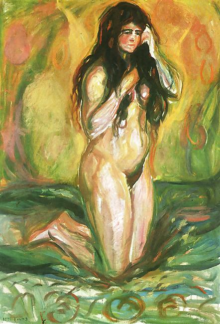15P Painted Ero and Porn Art 18 - Edvard Munch 
