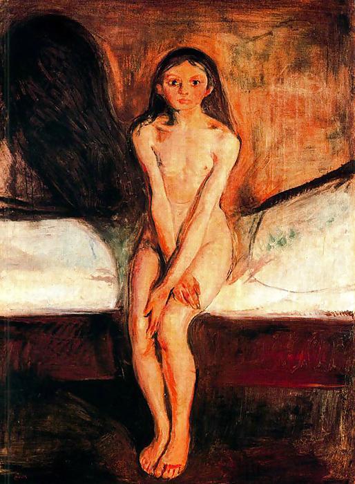 15P Painted Ero and Porn Art 18 - Edvard Munch 