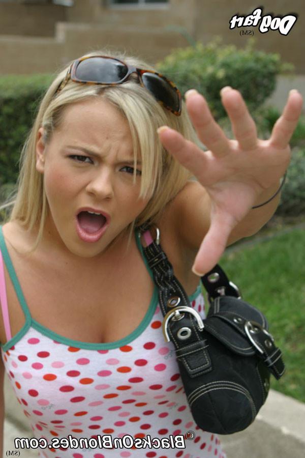 15P Bree Olson sucks and fucks a big black cock