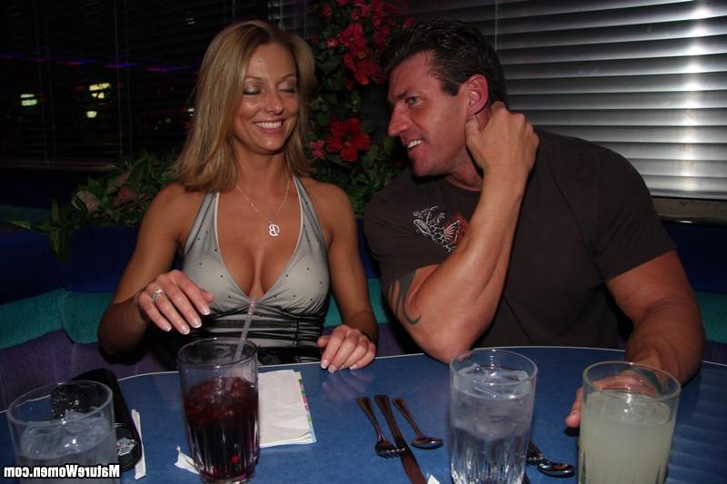 18P Hot and Sexy Milf works her tongue on Stiff Cock